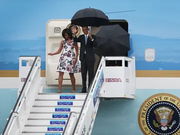 Barack Obama llega a Cuba Barack Obama llega a Cuba