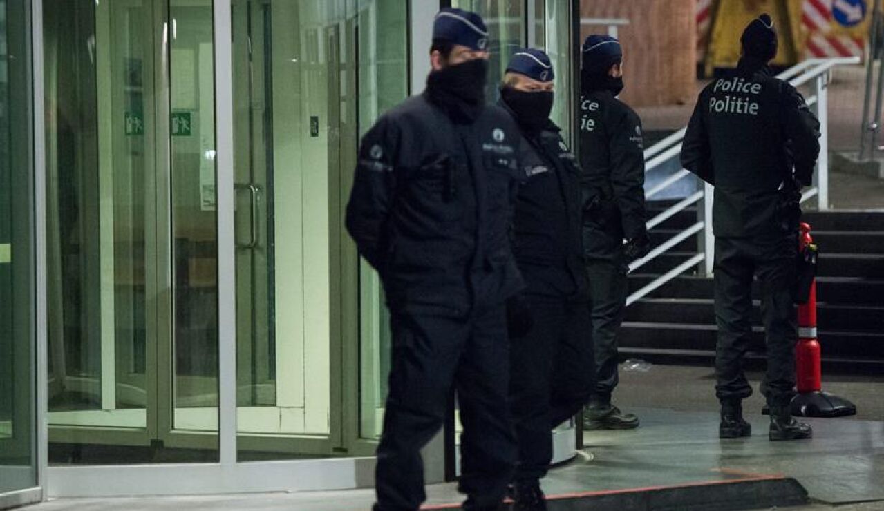 Polic&iacute;a belga