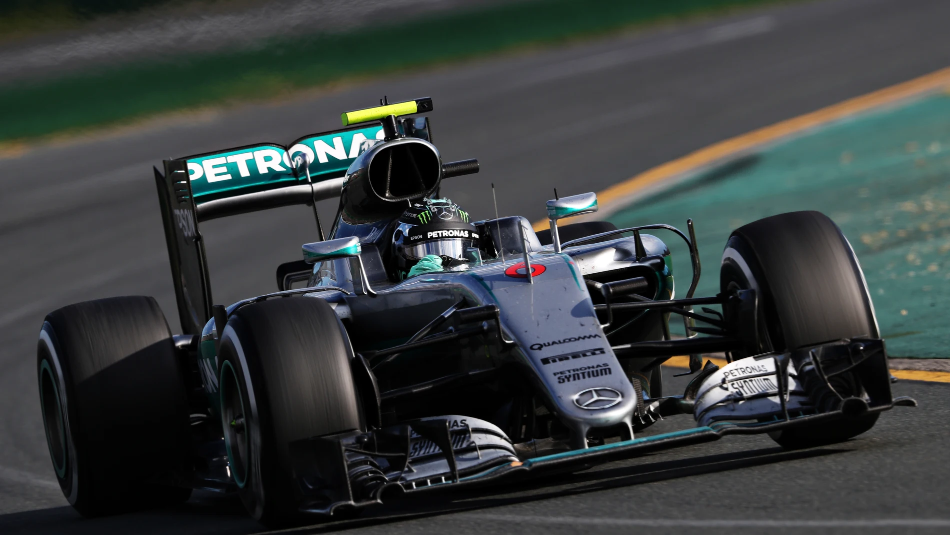 Rosberg durante el GP de Australia