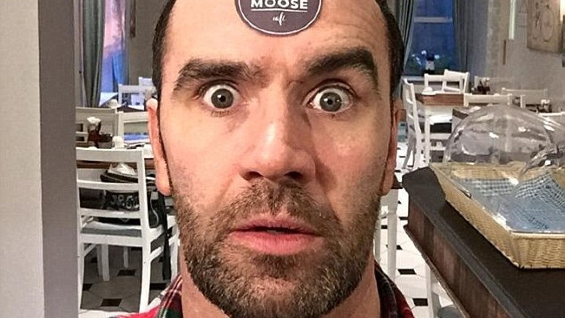 Paul Stenson, due&ntilde;o de The White Moose Caf&eacute;