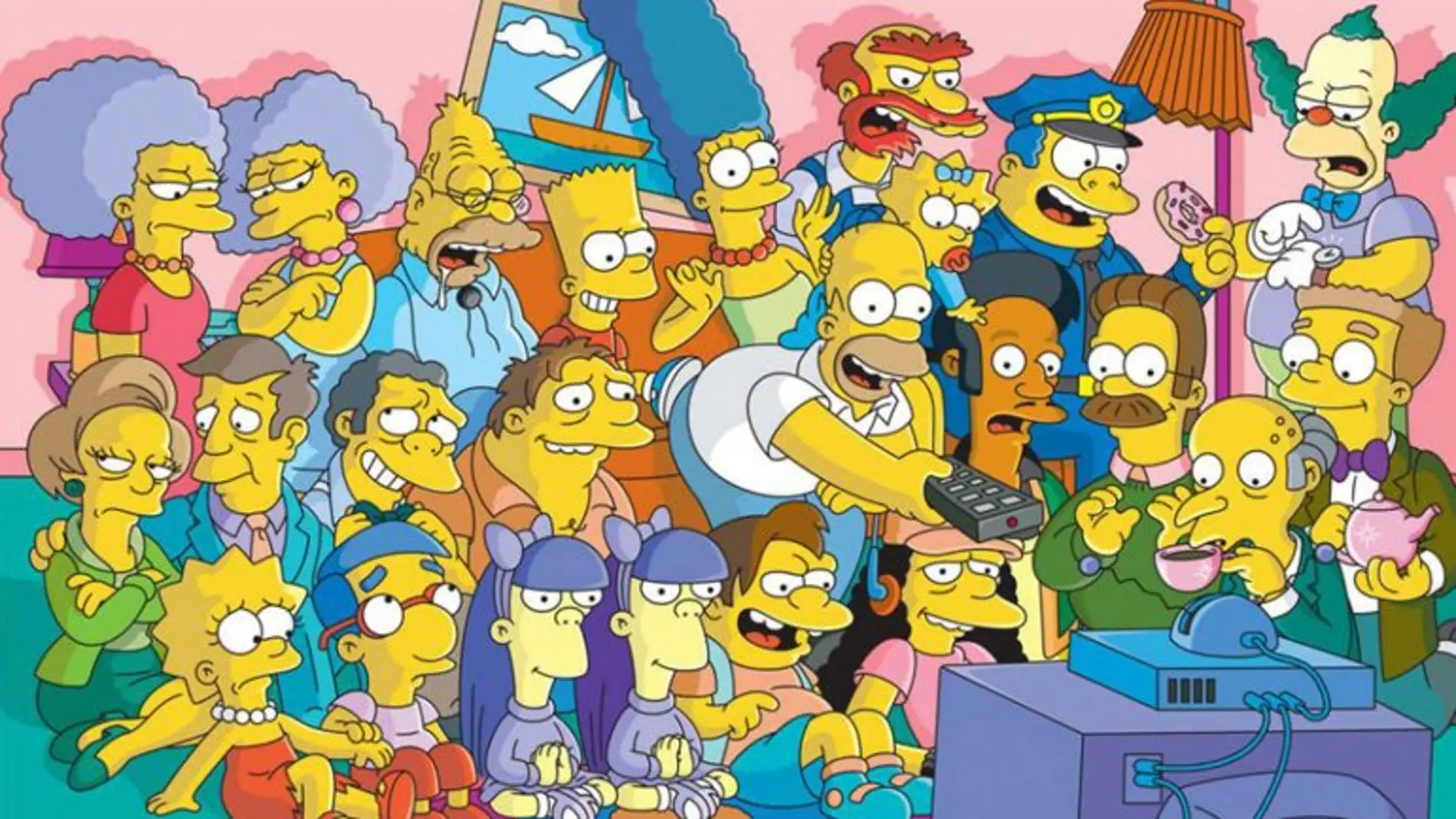 Los Simpson al completo