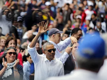 Barack Obama, durante su visita a Cuba Barack Obama, durante su visita a Cuba