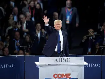 El precandidato republicano presidencial Donald Trump El precandidato republicano presidencial Donald Trump