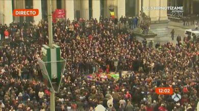 El corazón de Bruselas honra la memoria de las víctimas del 22-M