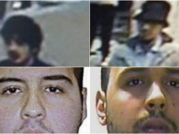 Los presuntos autores de los atentados en Bruselas