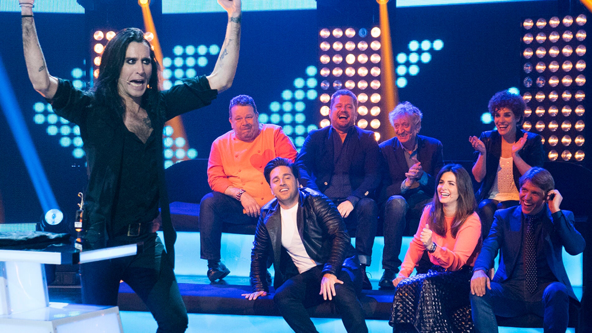 Mario Vaquerizo sucumbe a la hipnosis de Jeff Toussaint