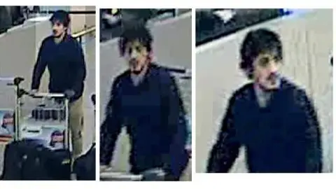 Uno de los sospechosos de los atentados de Bruselas Uno de los sospechosos de los atentados de Bruselas