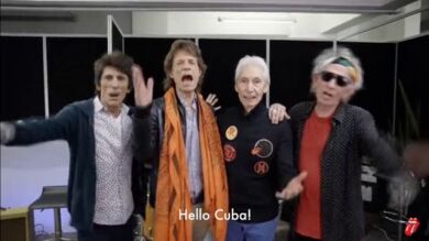 Los Rolling Stones saludan en un vídeo a su público cubano: 