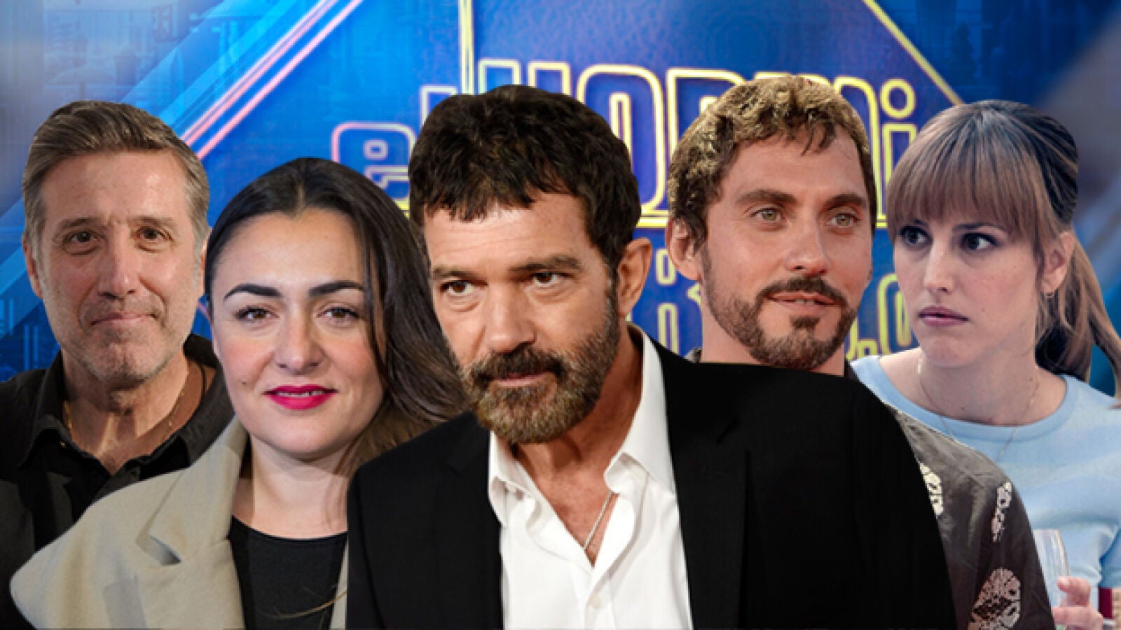 Paco León y Natalia de Molina, Emilio Aragón, Antonio Banderas y Candela Peña en 'El Hormiguero 3.0'