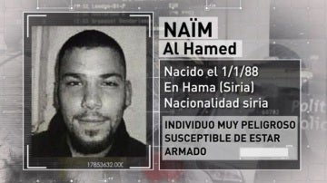 Naïm al Hamed, presunto terrorista sirio buscado por la Policía belga y gala