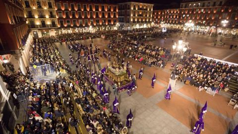 Procesi&oacute;n general en Valladolid