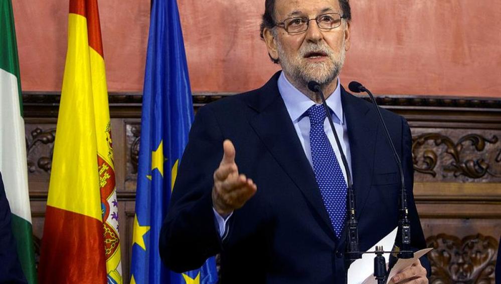 El presidente del Gobierno en funciones, Mariano Rajoy