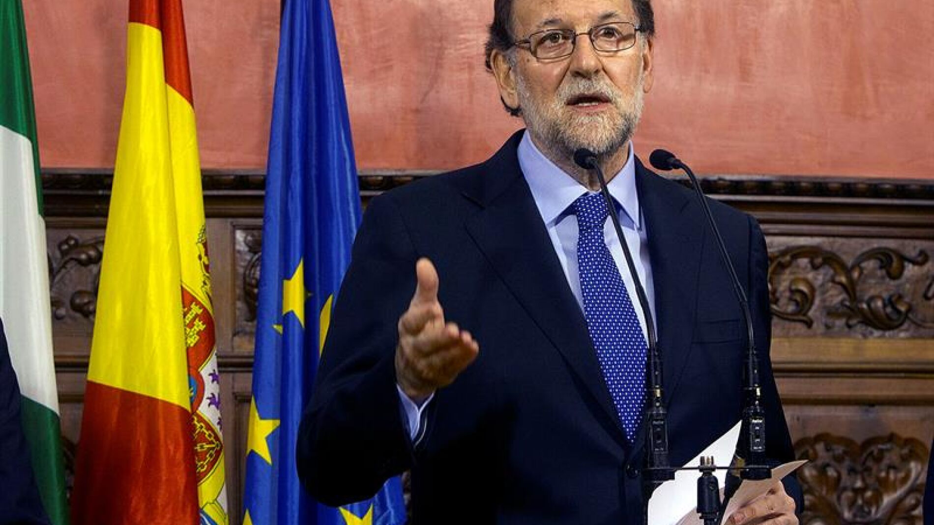 El presidente del Gobierno en funciones, Mariano Rajoy