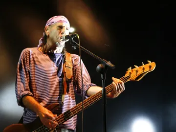 El Drogas en un concierto El Drogas en un concierto