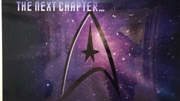Primer cartel de la serie de Star Trek