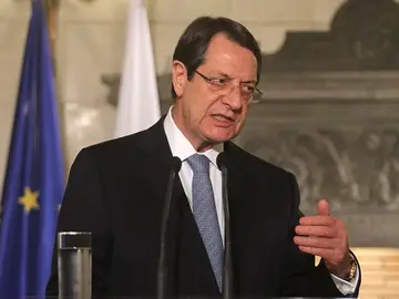 El presidente de Chipre, Nikos Anastasiadis El presidente de Chipre, Nikos Anastasiadis
