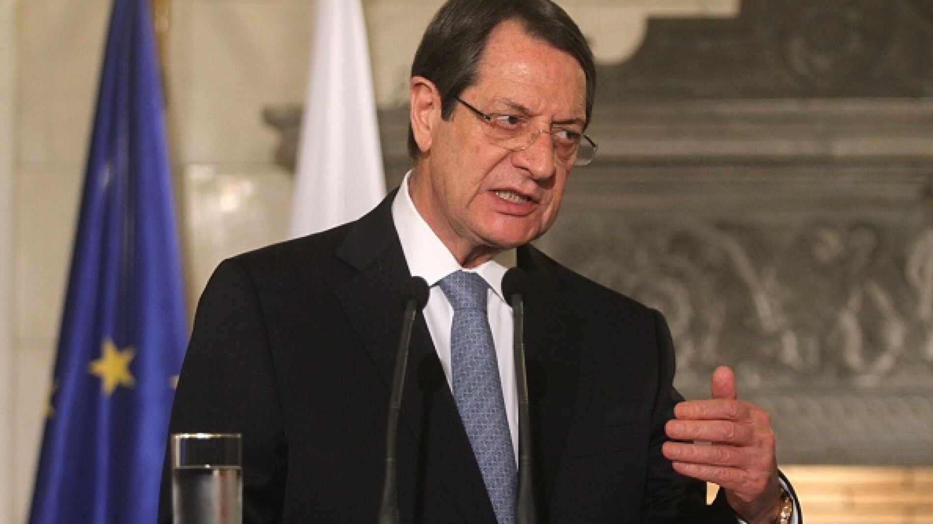 El presidente de Chipre, Nikos Anastasiadis