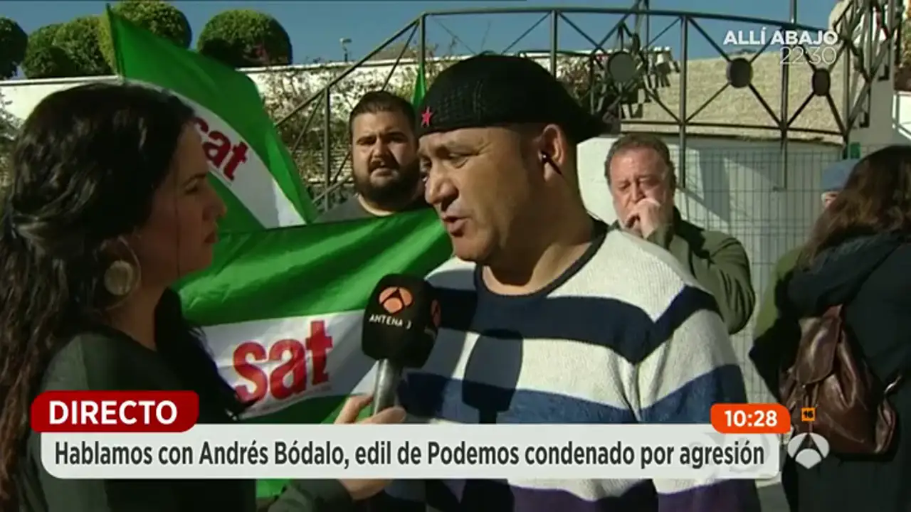 Andrés Bódalo: "Yo no soy una persona violenta"