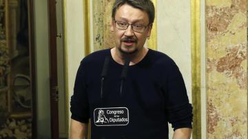 El portavoz de En Comú Podem en el Congreso, Xavier Domènech