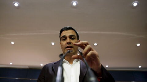 Pedro S&aacute;nchez en rueda de prensa