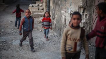 Niños sirios