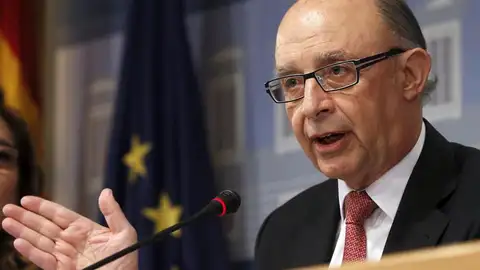 El ministro de Hacienda, Cristóbal Montoro El ministro de Hacienda, Cristóbal Montoro