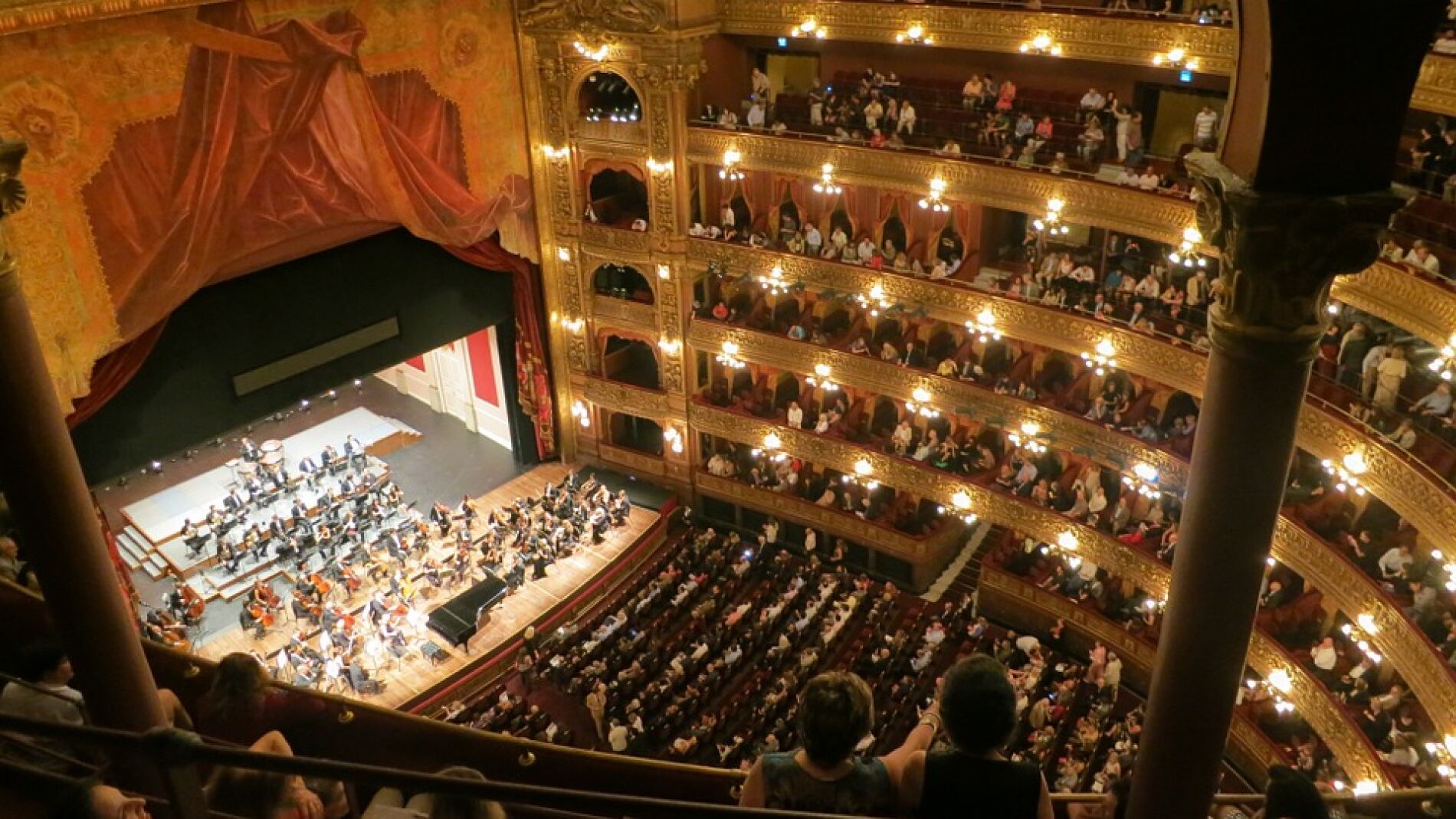Palco de un teatro