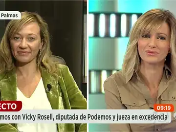 Vicky Rosell en Espejo Público Vicky Rosell en Espejo Público