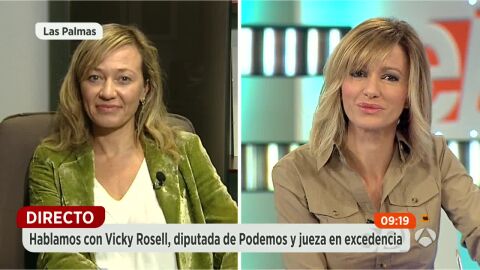 Vicky Rosell en Espejo P&uacute;blico