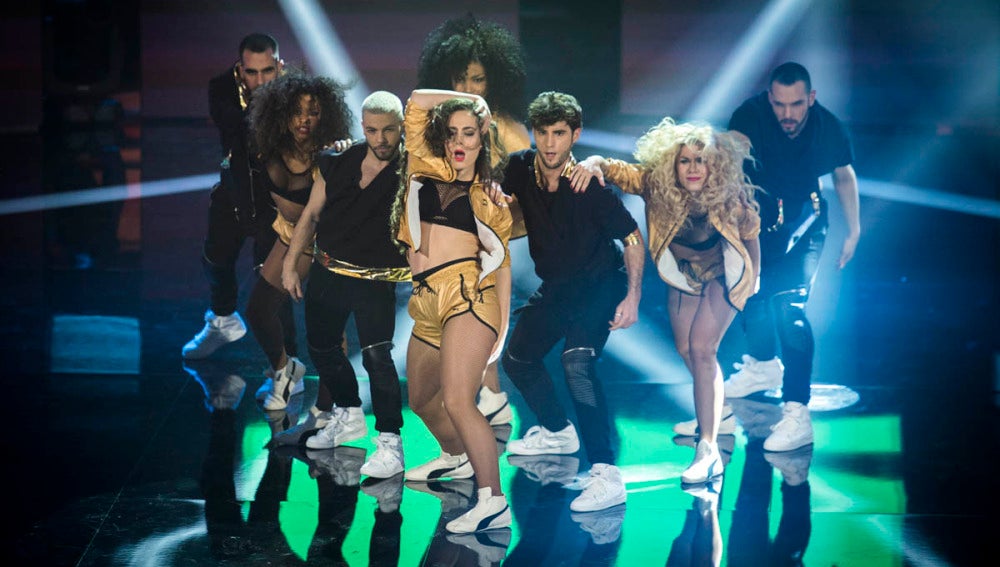 El cuerpo de baile de 'Top Dance'
