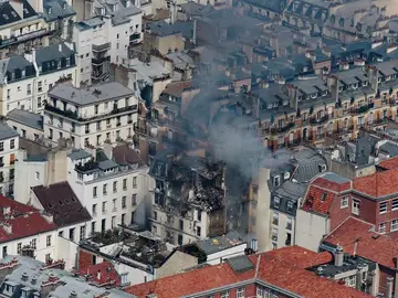 Explosión en París Explosión en París