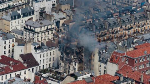 Explosi&oacute;n en Par&iacute;s