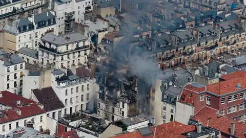Explosión en París Explosión en París