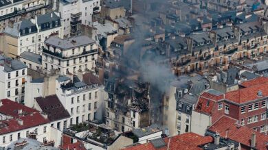 Diecisiete heridos por la explosión de una bombona de gas en el centro de París