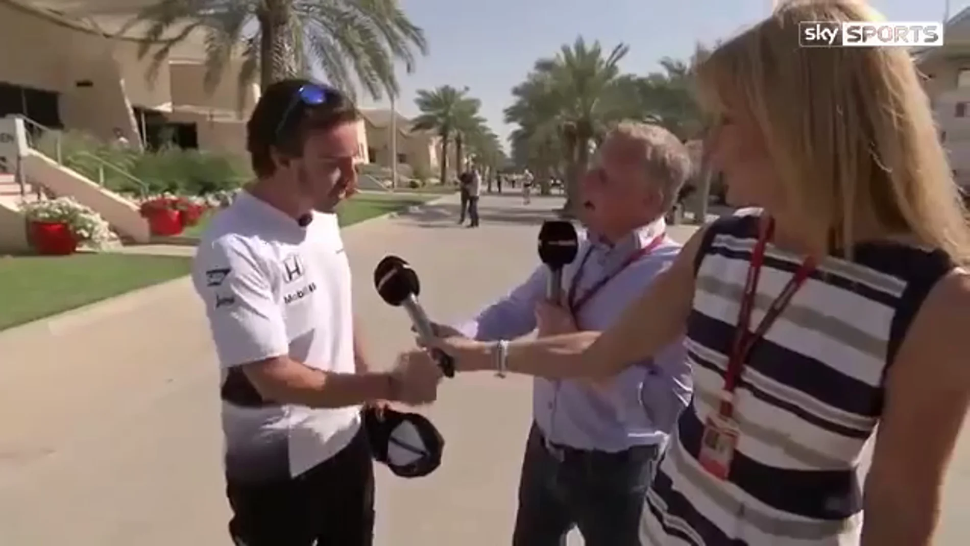 Fernando Alonso contesta a Johnny Herbert