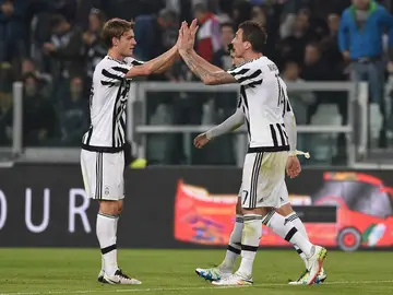 Mandzukic celebra un gol con la Juventus Mandzukic celebra un gol con la Juventus