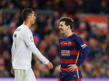 Messi y Cristiano se cruzan en el Clásico