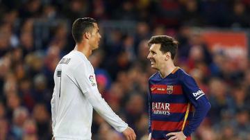 Messi y Cristiano se cruzan en el Cl&aacute;sico