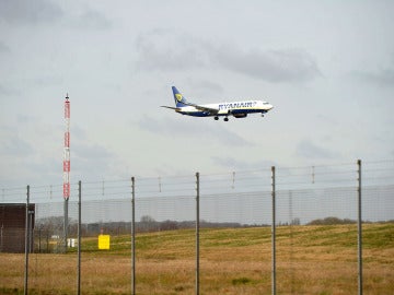 Un avión de Ryanair 