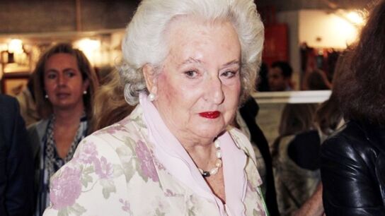 La infanta Pilar de Borb&oacute;n, hospitalizada en una cl&iacute;nica de Madrid