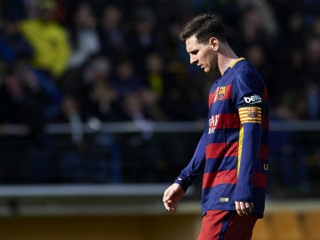 Messi, cabizbajo Messi, cabizbajo