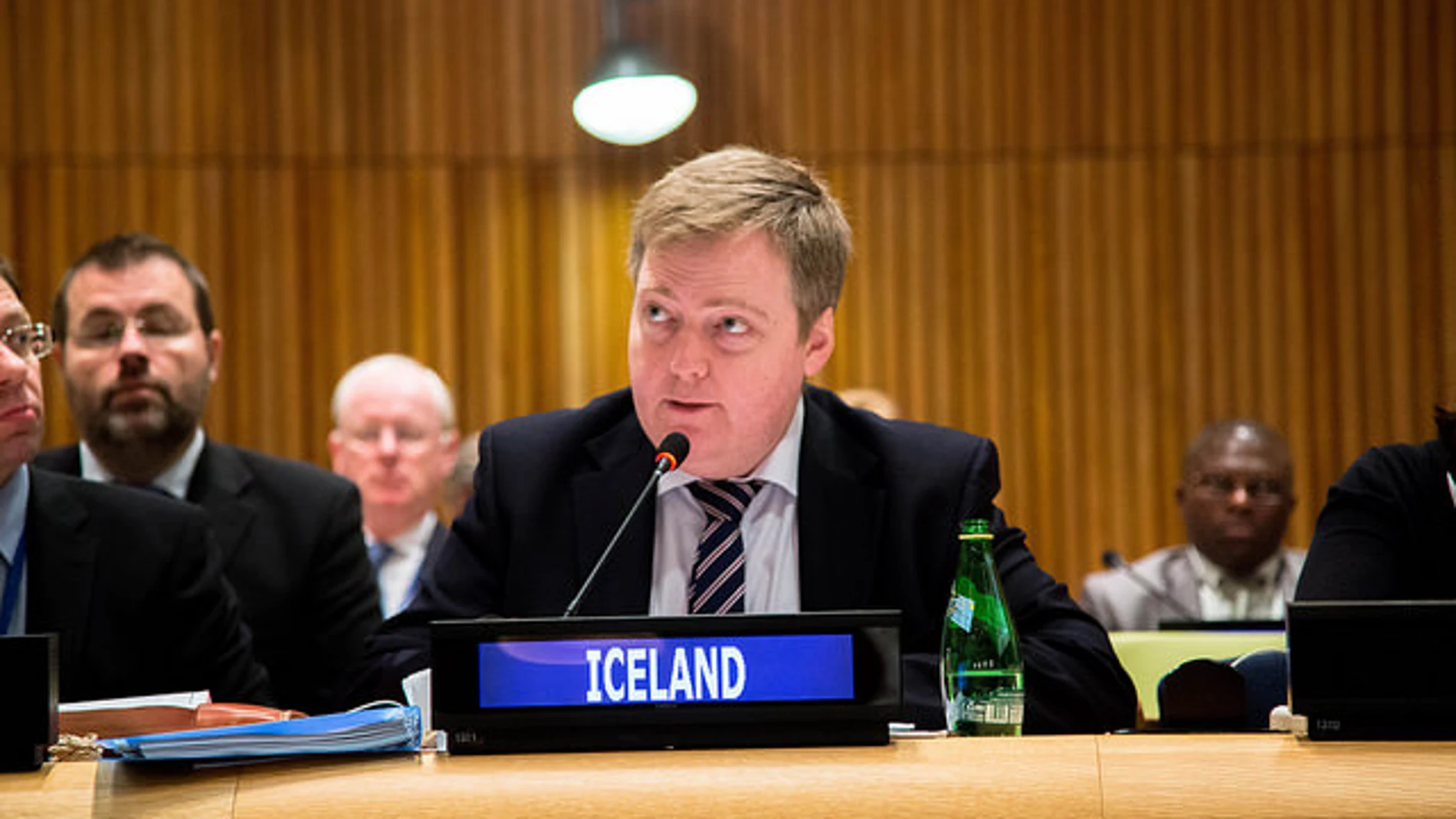 Sigmundur David Gunnlaugsson, primer ministro islandés Sigmundur David Gunnlaugsson, primer ministro islandés