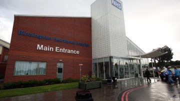El hospital Heartlands en Birmingham