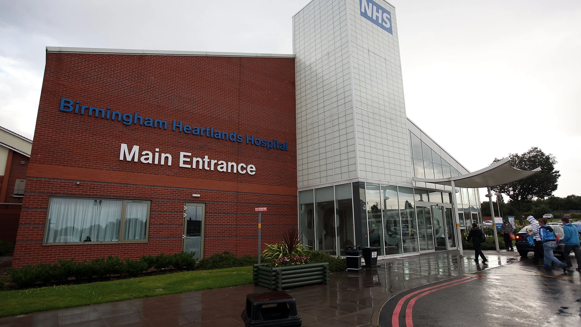 El hospital Heartlands en Birmingham El hospital Heartlands en Birmingham