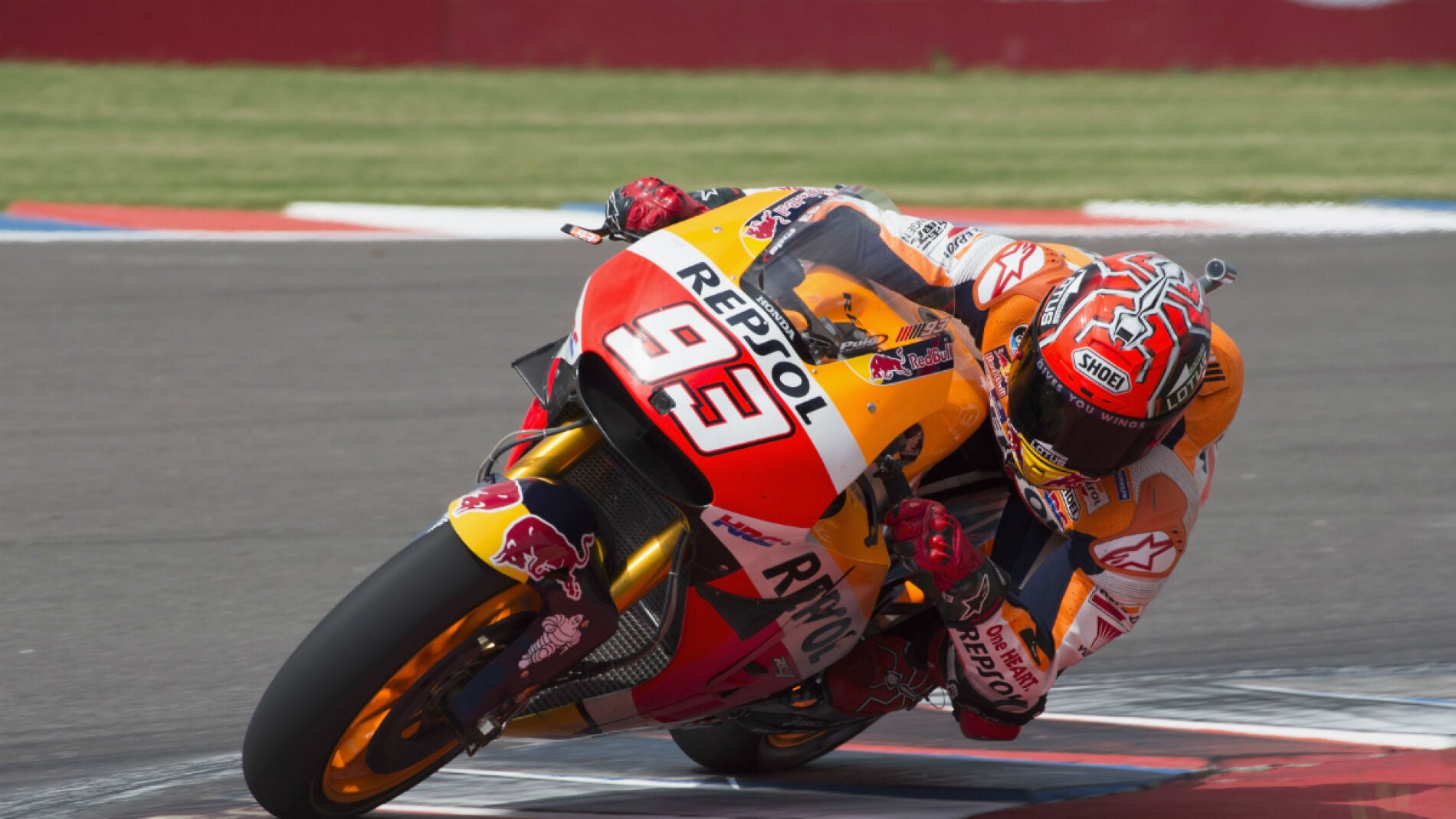 Marc M&aacute;rquez, en Argentina