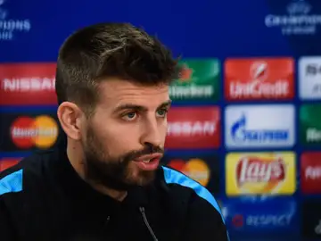 Gerard Piqué, en rueda de prensa Gerard Piqué, en rueda de prensa