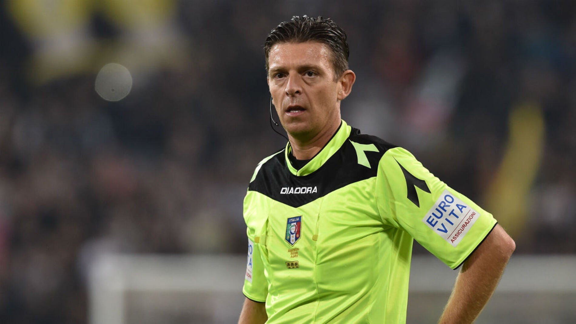 El colegiado Gianluca Rocchi