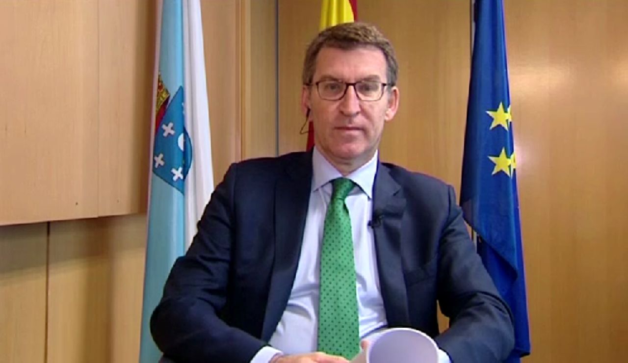 Alberto Núñez Feijóo en Espejo Público Alberto Núñez Feijóo en Espejo Público