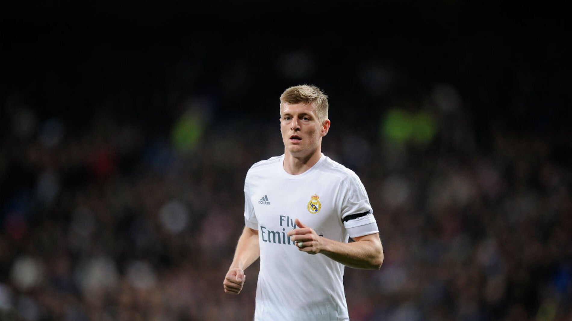 Kroos, en un partido con el Real Madrid