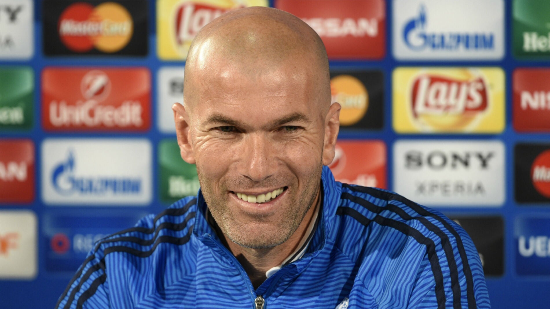 Zinedine Zidane, durante la rueda de prensa
